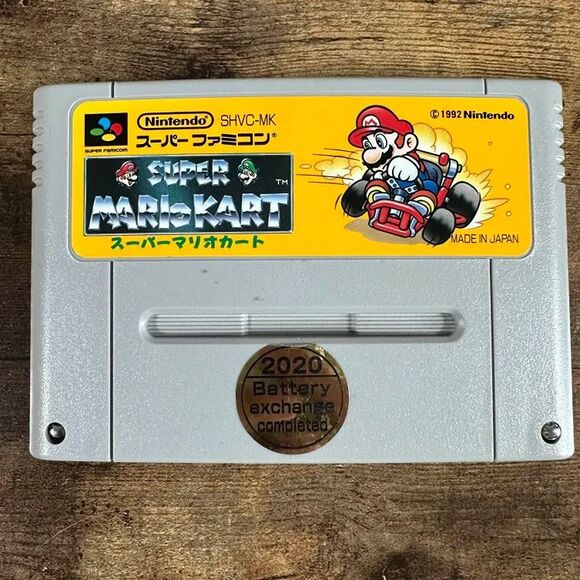Super Mario Kart SFC Nintendo Super Famicom SNES Japan Import US Seller - Picture 1 of 3